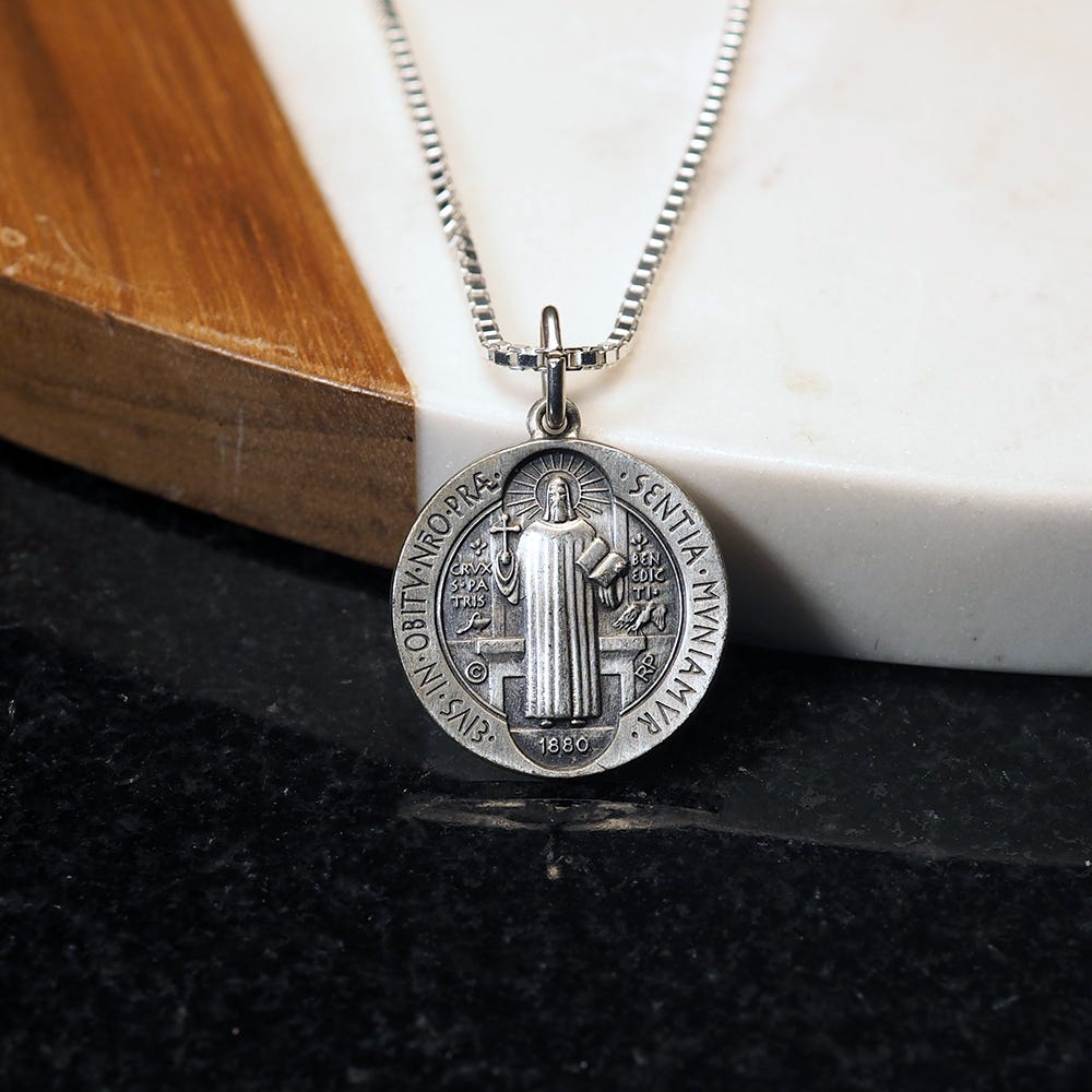 Saint Benedict Jubilee Religious Medal