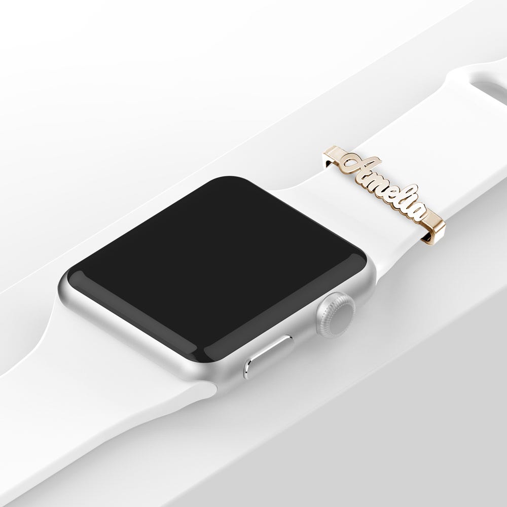 Smart Watch Name Charm