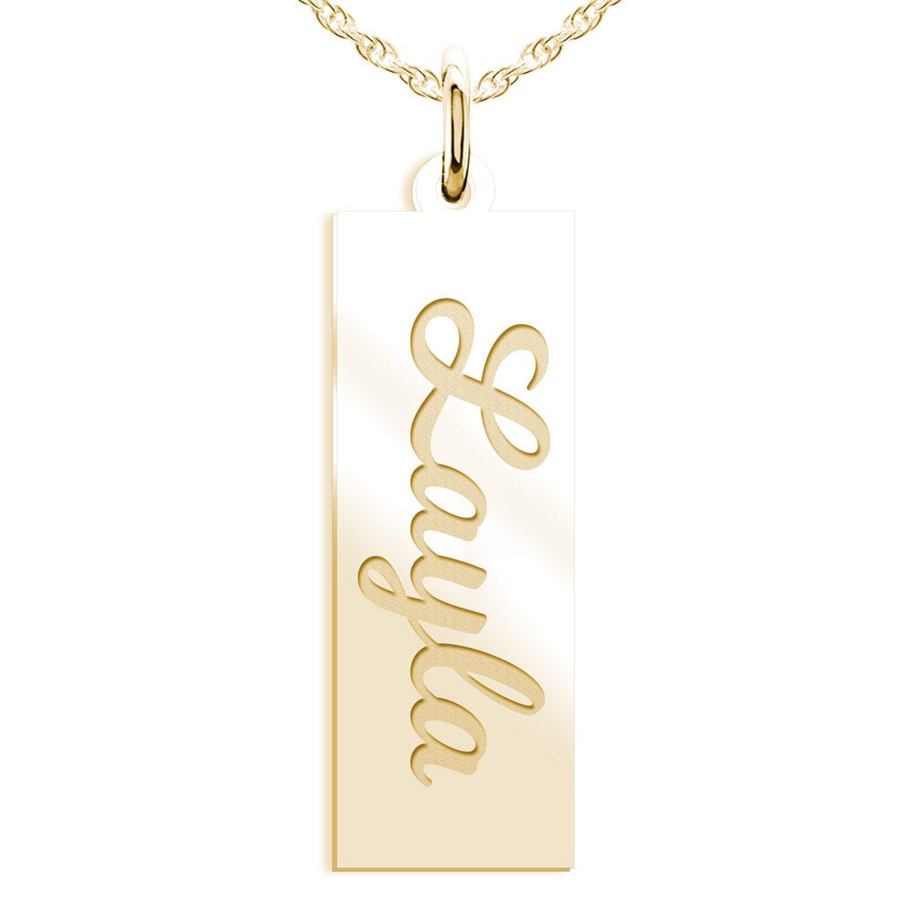 Dainty Name Tag