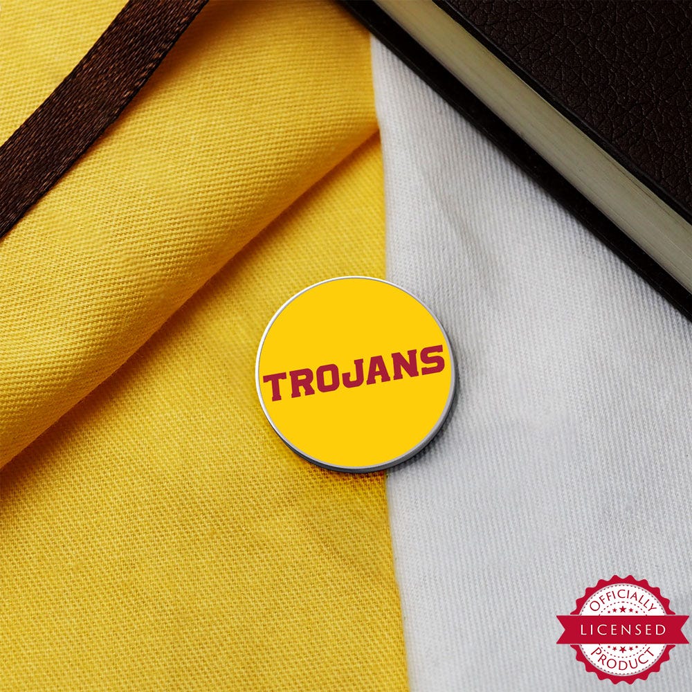 USC Block Trojans Golf Marker