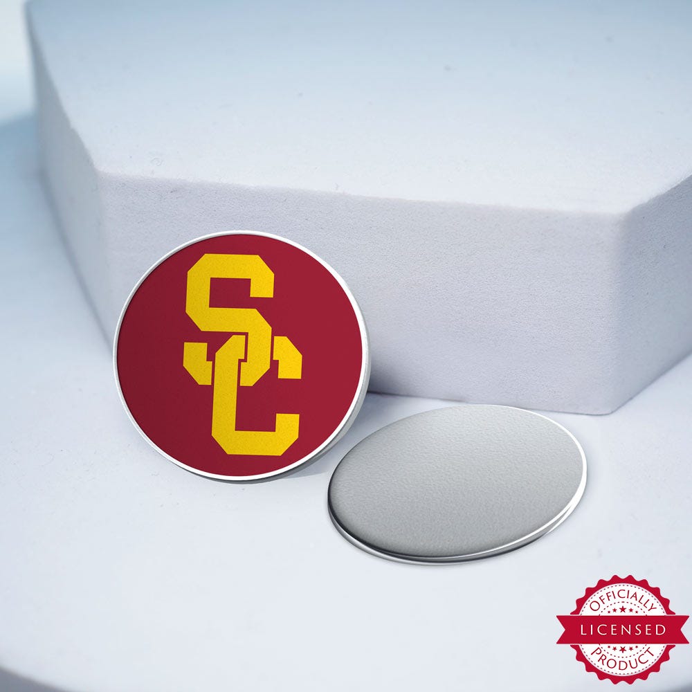USC SC Interlocking Golf Marker