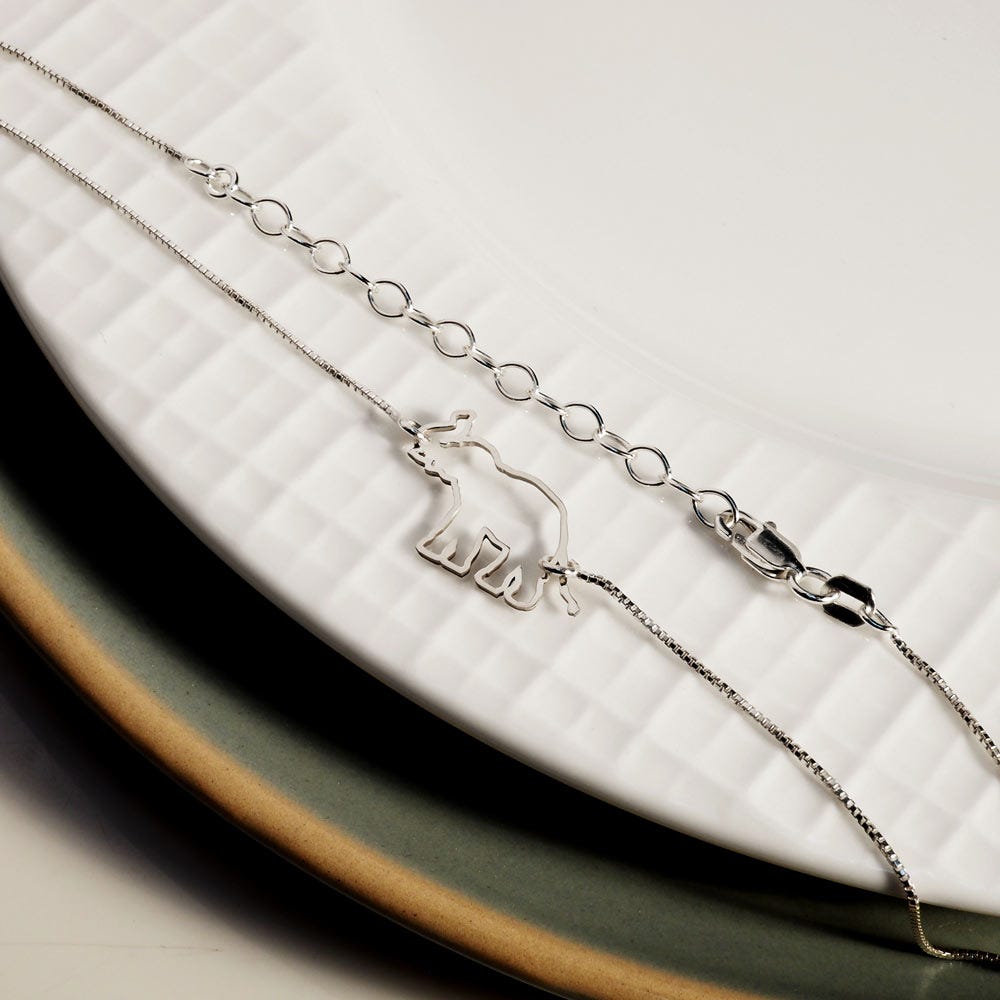 Elegant Elephant Anklet