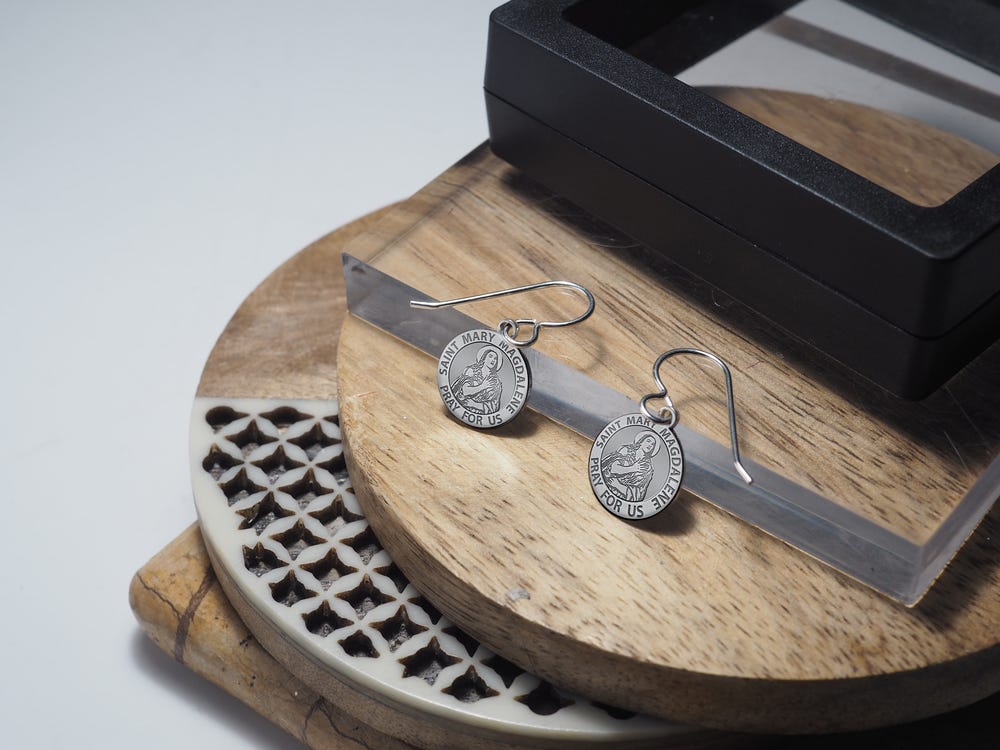 Saint Mary Magdalene Earrings "EXCLUSIVE"