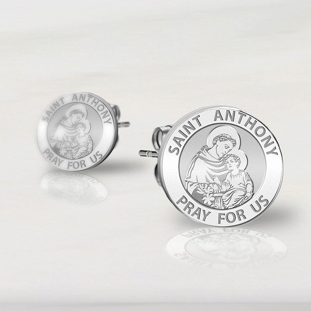 Pair of Saint Anthony Earrings