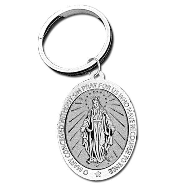 Miraculous Medal Keychain