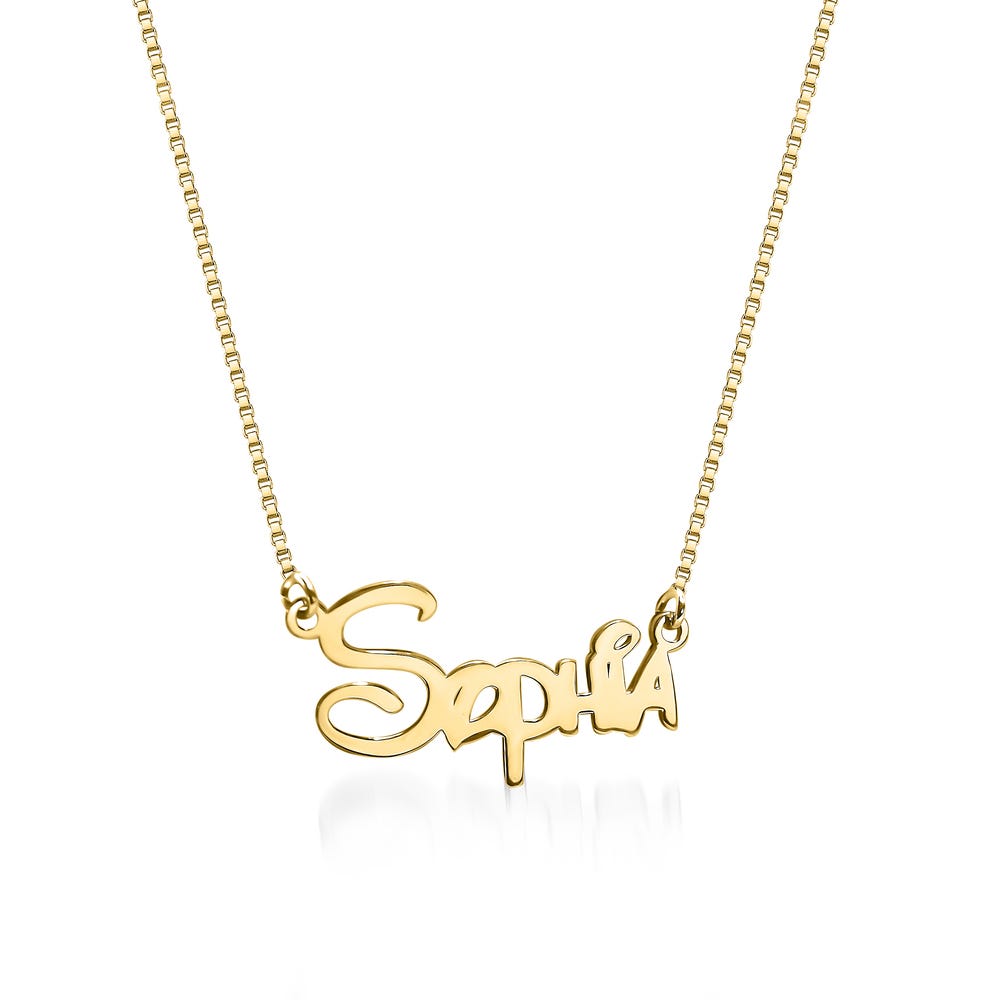 Fairy Tale Style Name Necklace