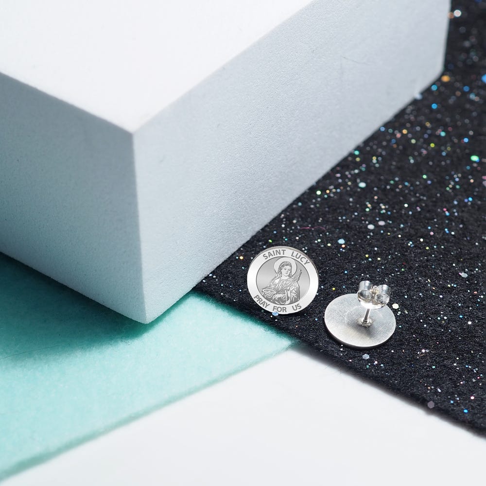 Pair of Saint Lucy Earrings