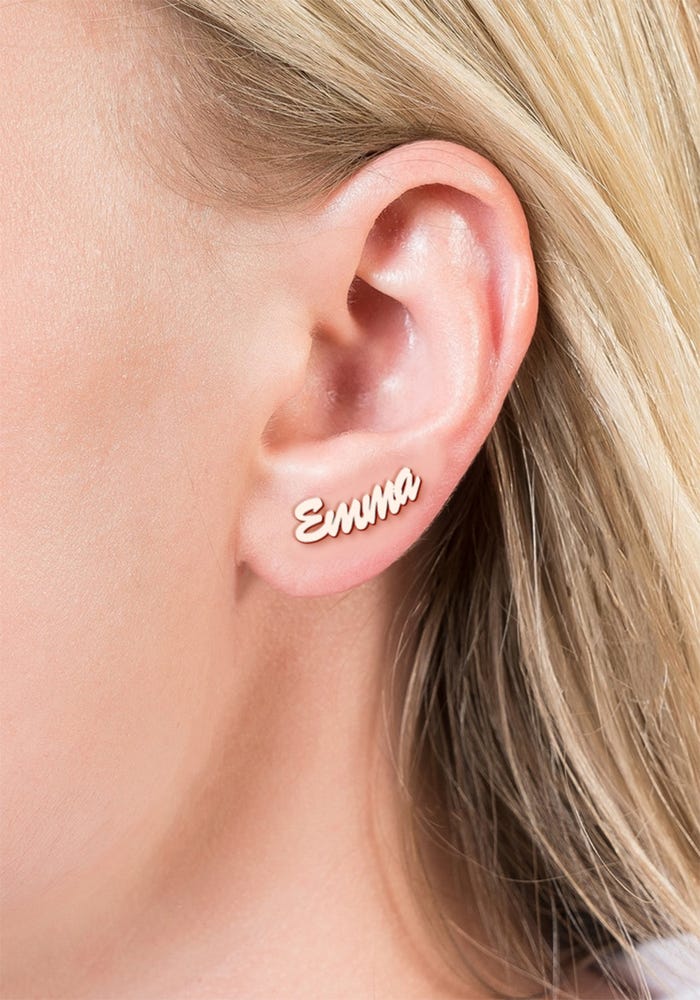 Personalized Name Earrings