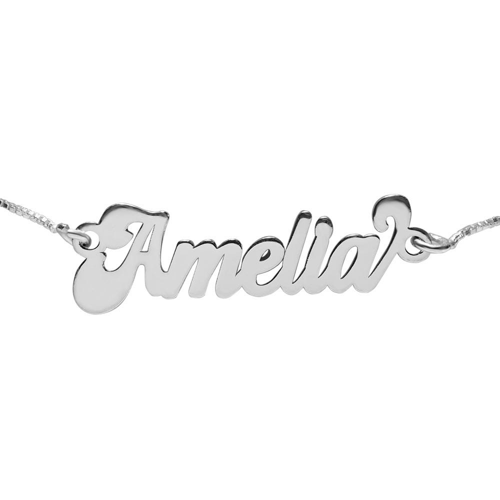 Exclusive Personalized Name Anklet / Ankle Bracelet- Adjustable Size