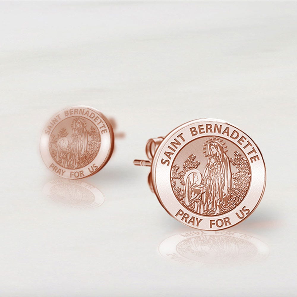 Pair of Saint Bernadette Earrings