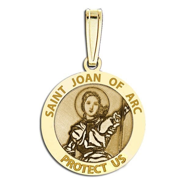 Saint Joan of Arc Doubledside MARINES Religious Medal "EXCLUSIVE"