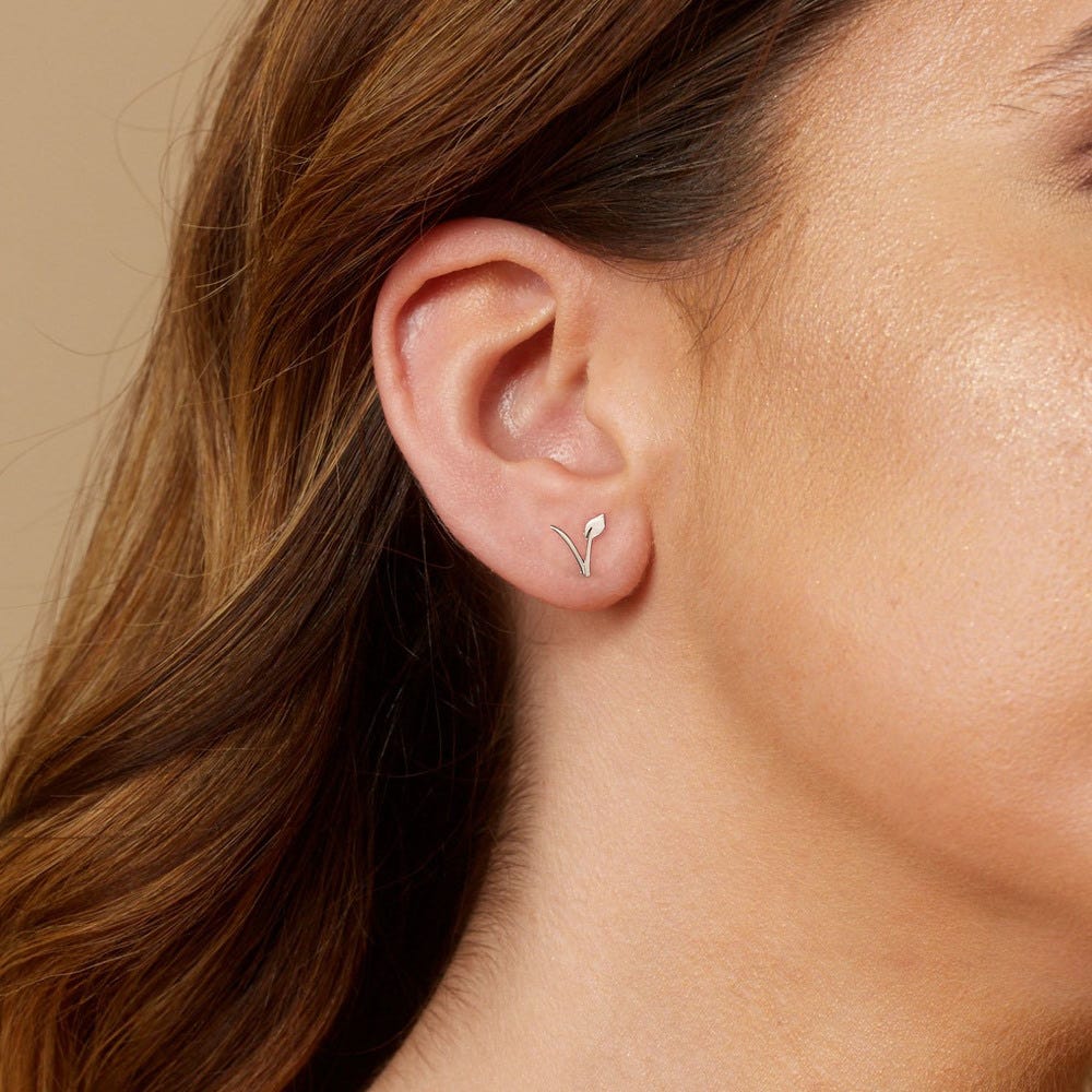 Pair Of Vegan Stud Earring