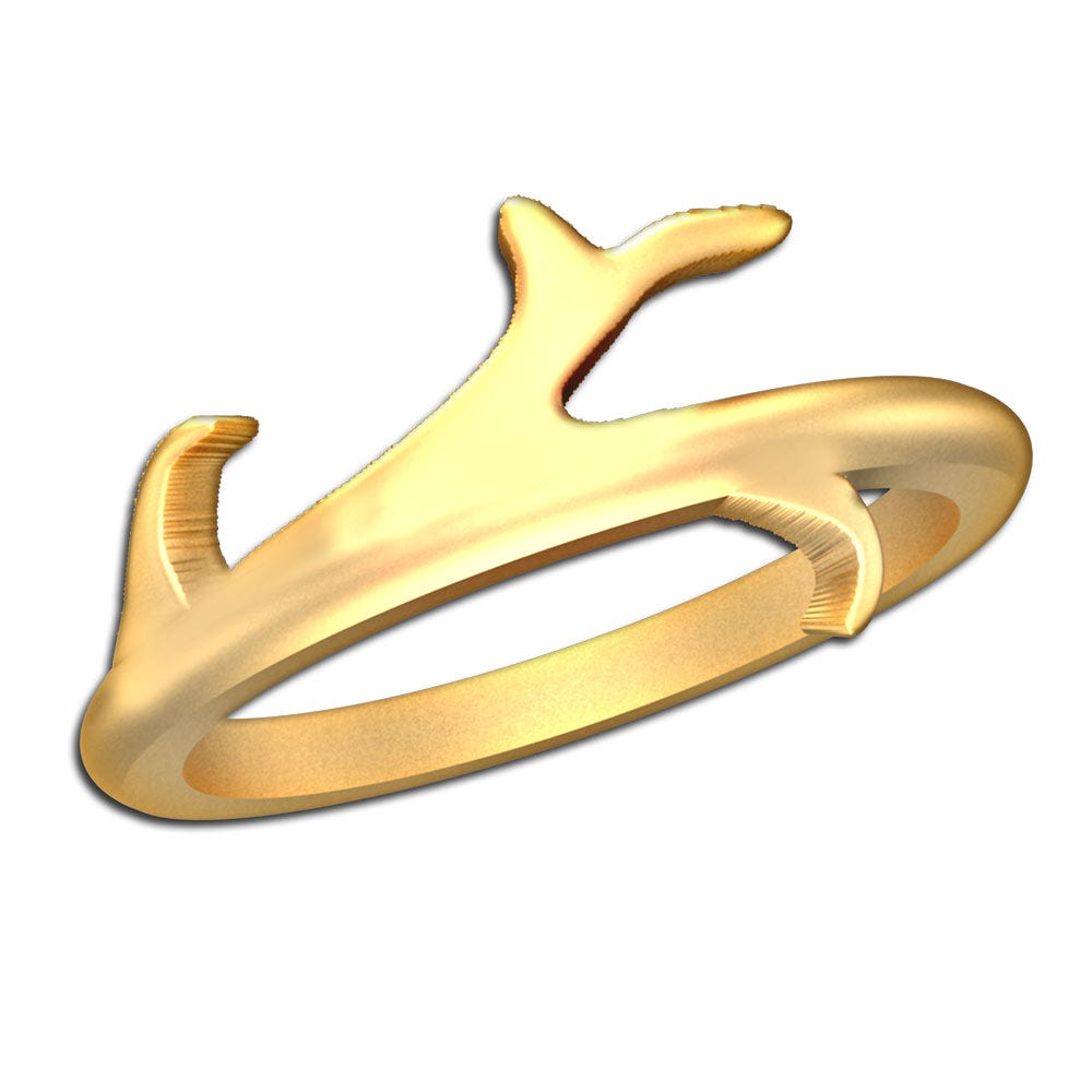 Family Tree Branch Ring with up to 6 Birthstones