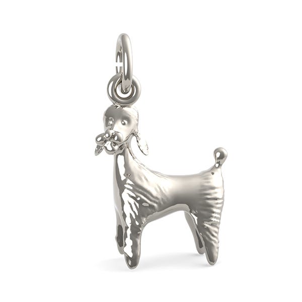 Standard Poodle Charm