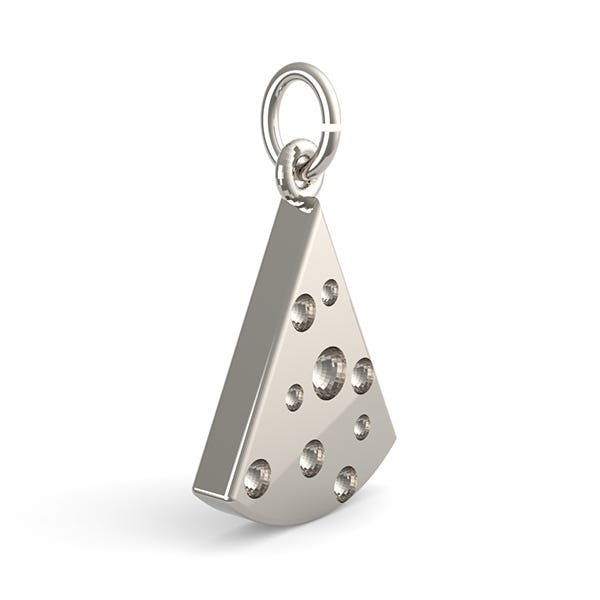 Cheese Wedge Charm 3442