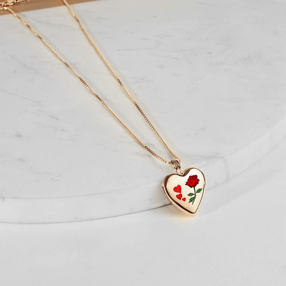 14K Gold Filled "Valentines" Sweetheart Locket