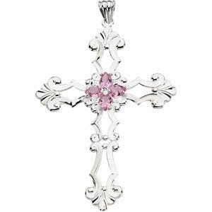 BIRTHSTONE CROSS