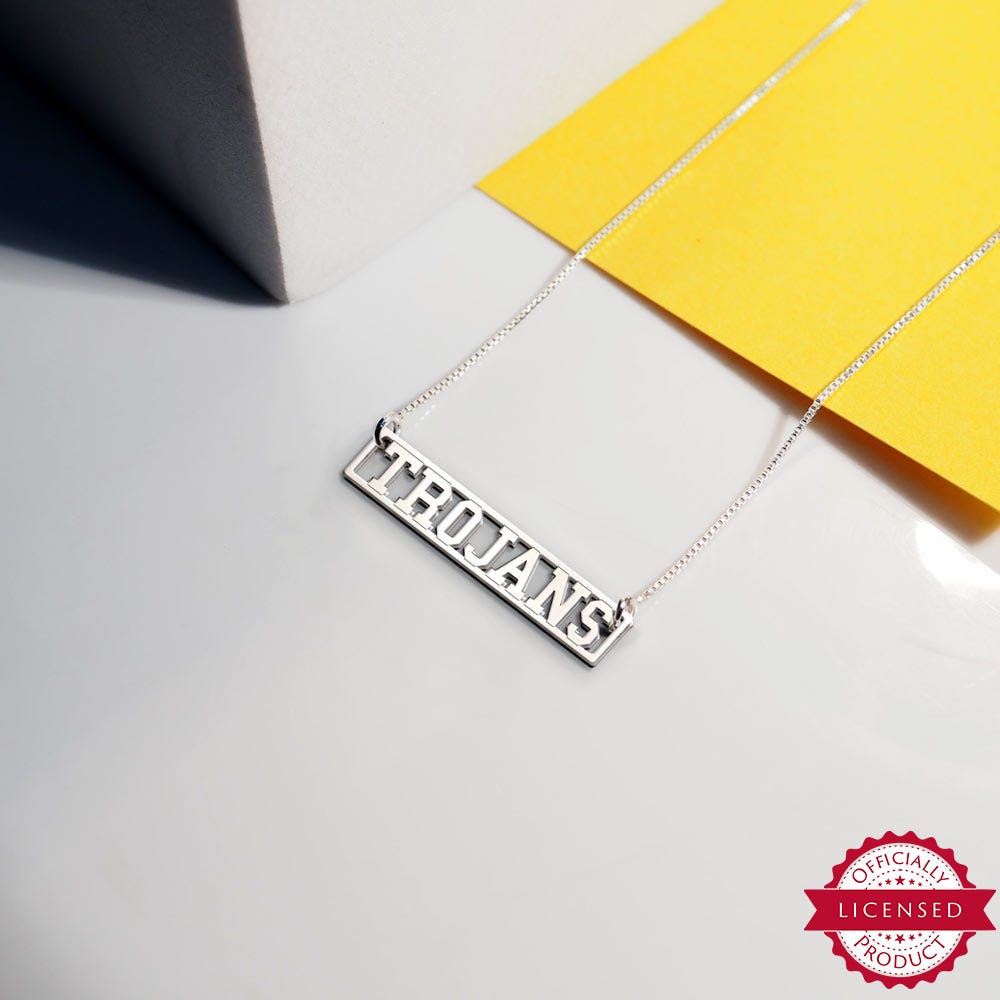 USC Trojan Bar Necklace