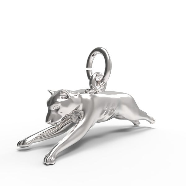 Greyhound Dog Charm