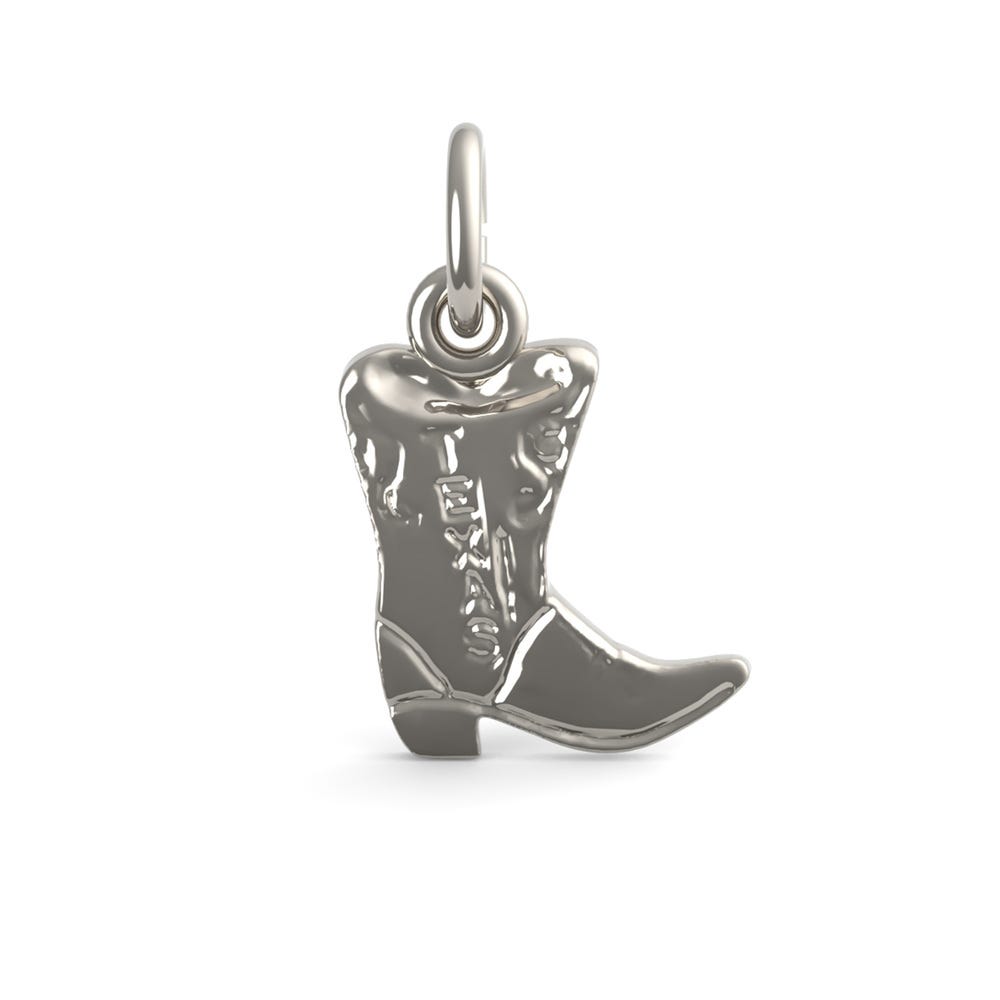 Texas Cowboy Boot Charm