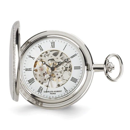 Charles Hubert Photo Two Tone Pocket Watch