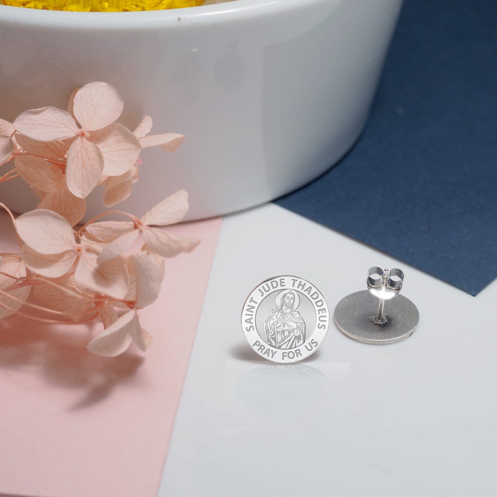 Pair of Saint Jude Earrings