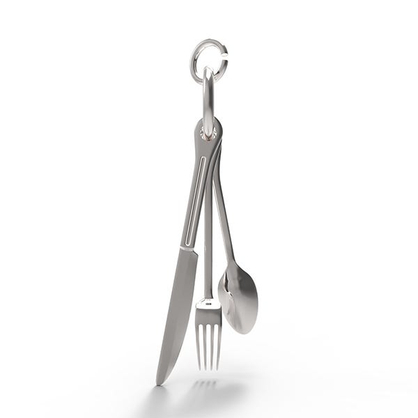 Eating Utensils Charm 0221