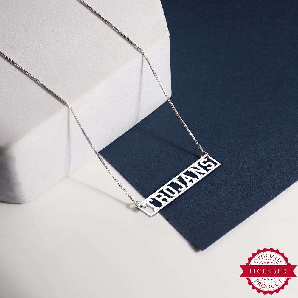 USC Trojan Bar Necklace