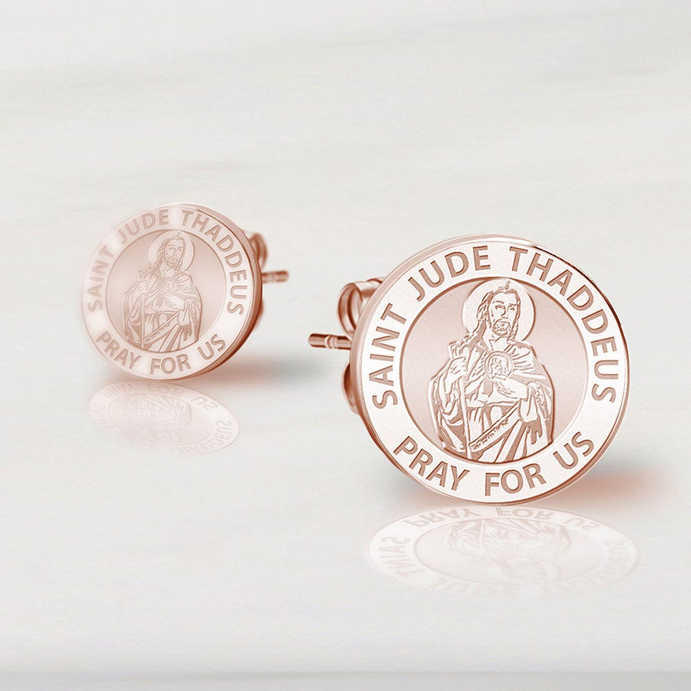 Pair of Saint Jude Earrings
