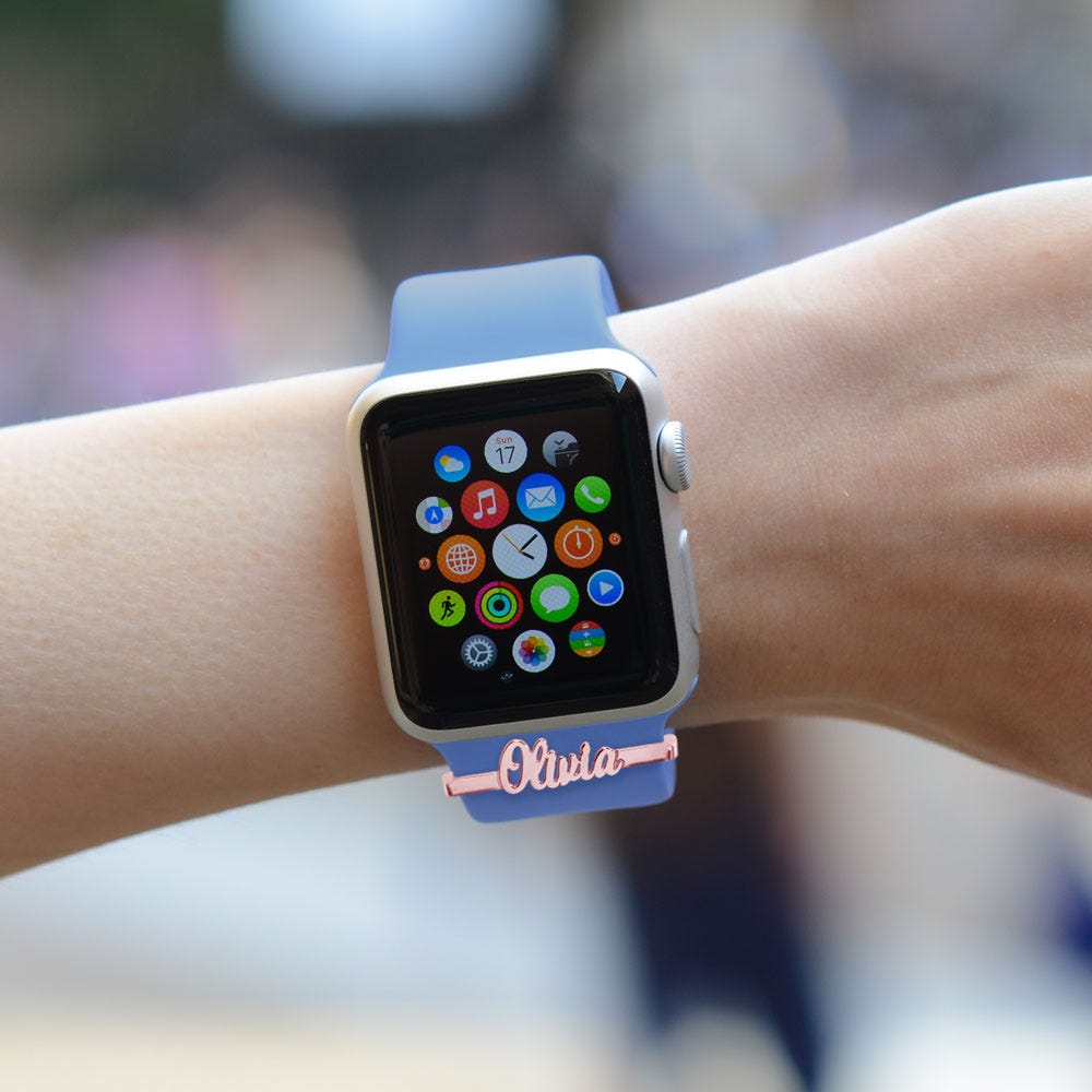 Smart Watch Name Charm