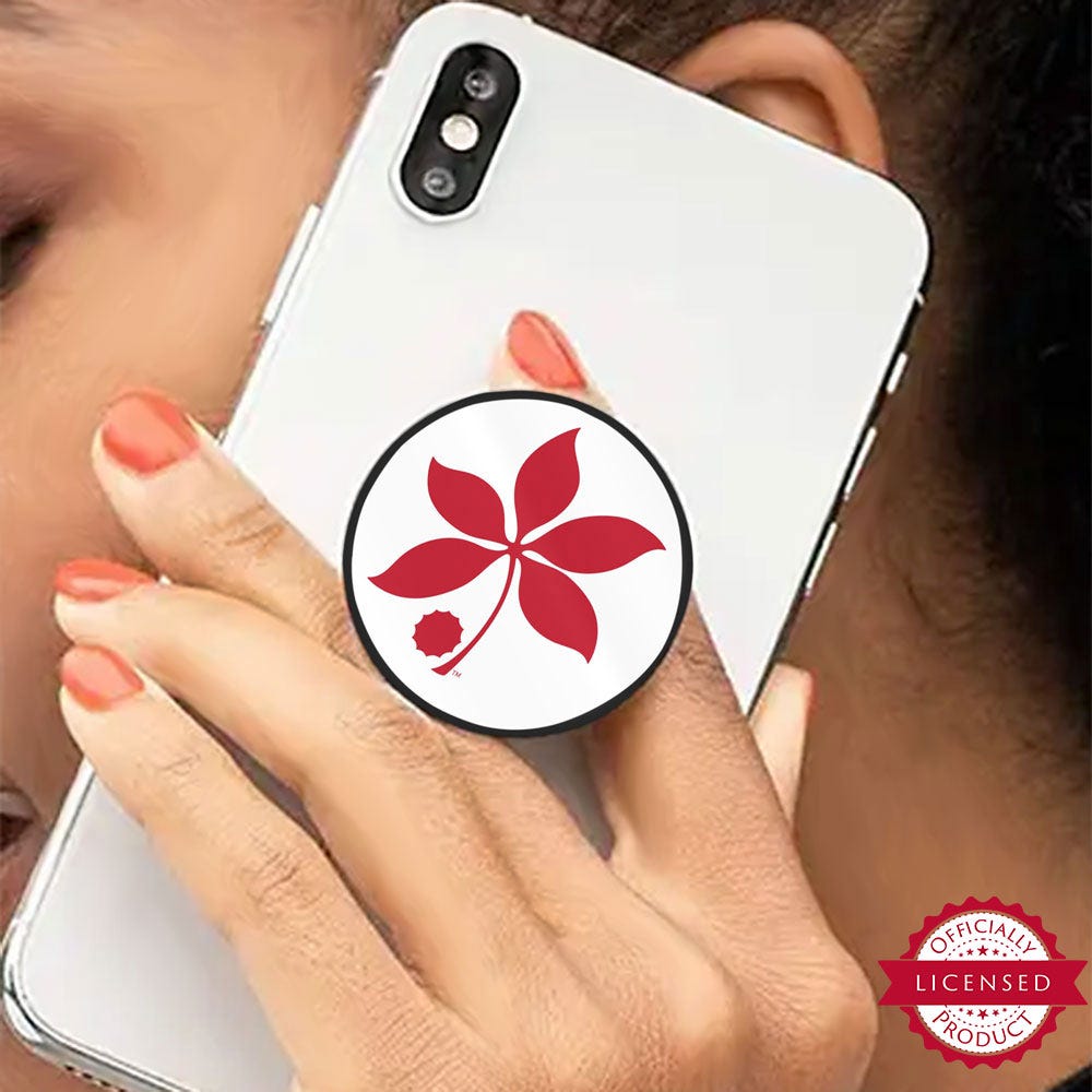 Ohio State University Buckeye Leaf Phone Grip