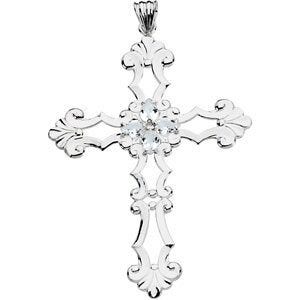 BIRTHSTONE CROSS