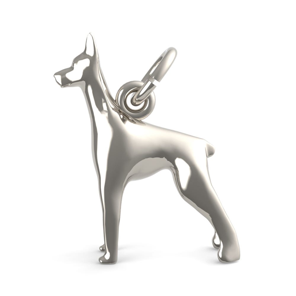 Doberman Dog Charm (0299)