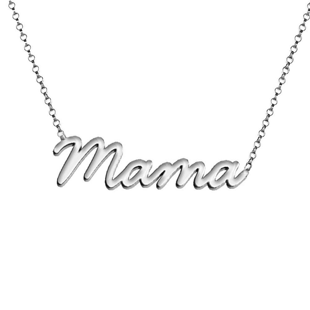 Custom Mother Polished Necklace with Chain