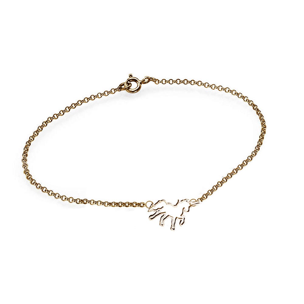 Unicorn Anklet