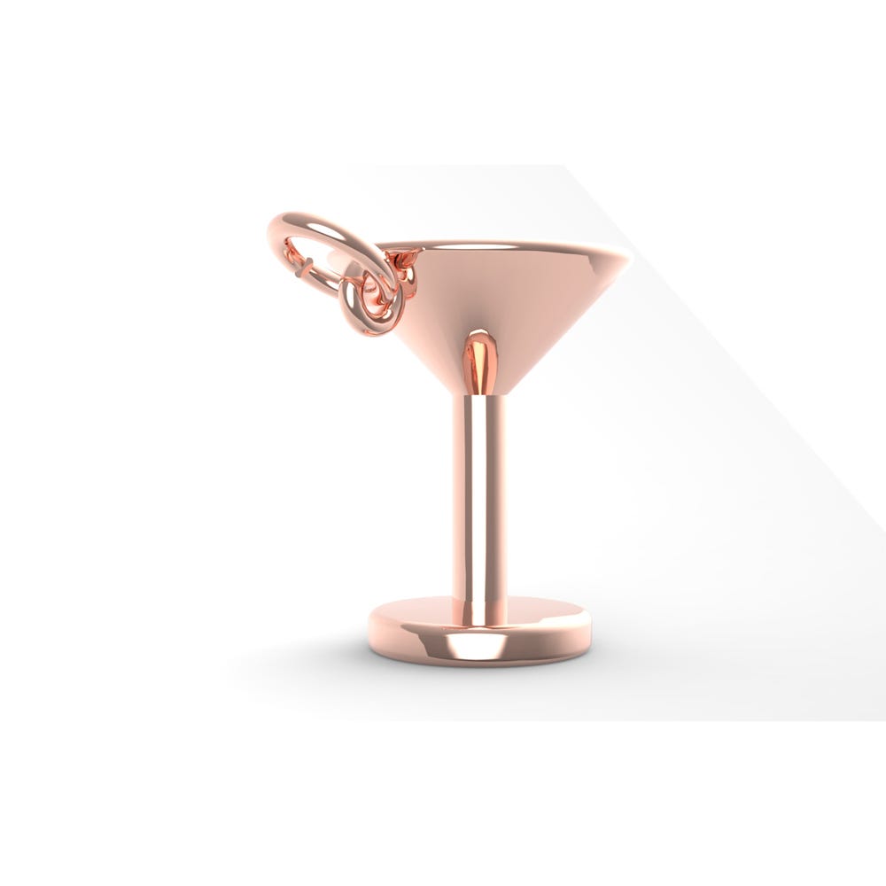 Martini Glass Charm