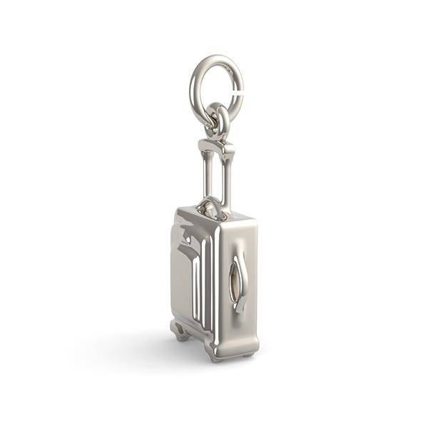 Rolling Suitcase Charm
