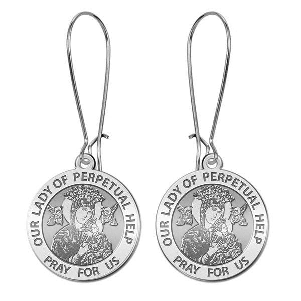 Our Lady of Perpetual Help Earrings "EXCLUSIVE"