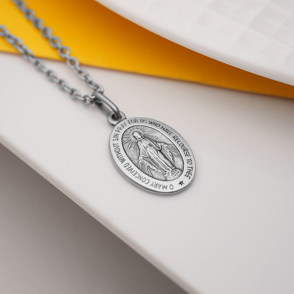 Sterling Silver Miraculous Medal