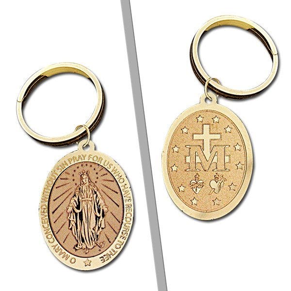 Miraculous Medal Keychain