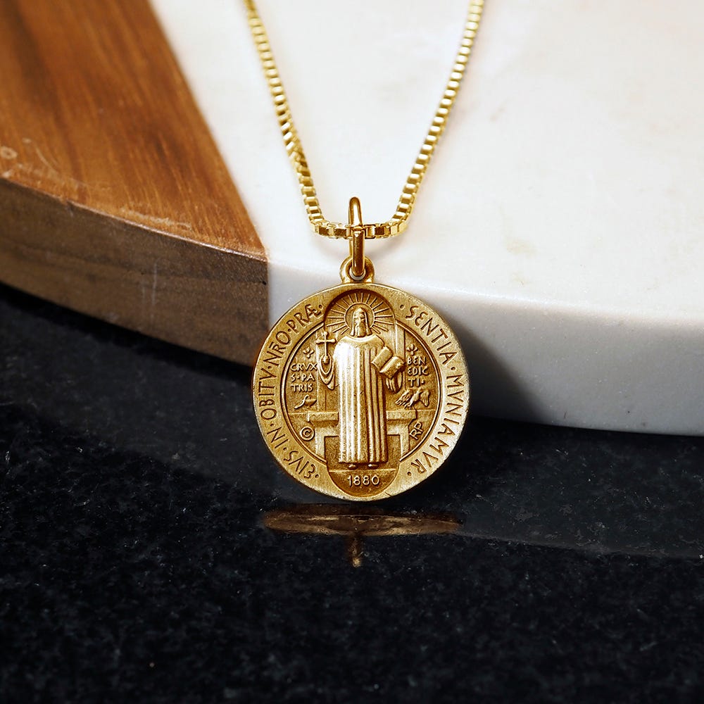 Saint Benedict Jubilee Religious Medal