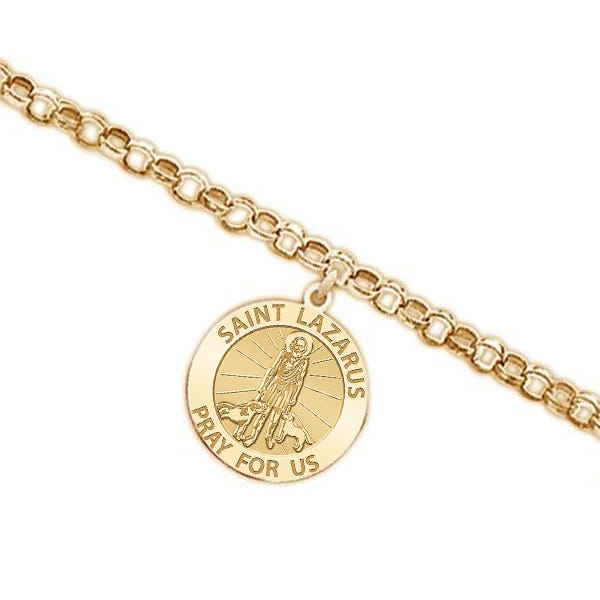 Saint Lazarus Religious Anklet - "EXCLUSIVE"