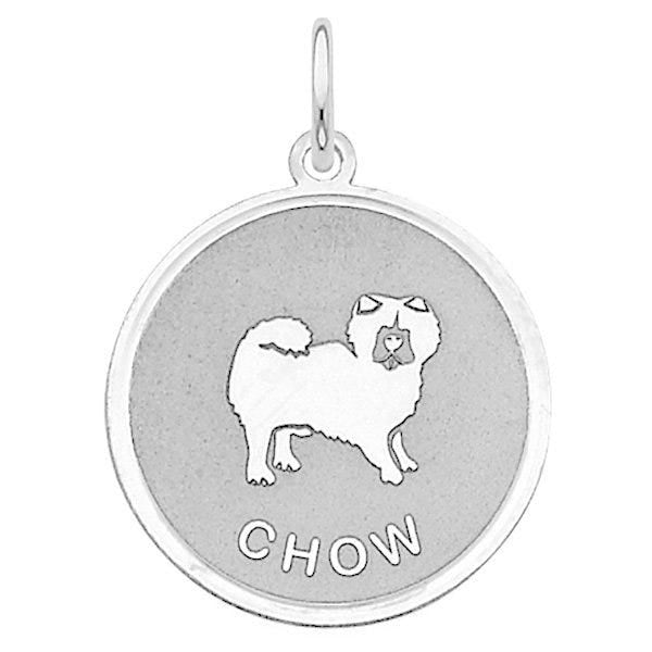Chow Disc Charm or Pendant