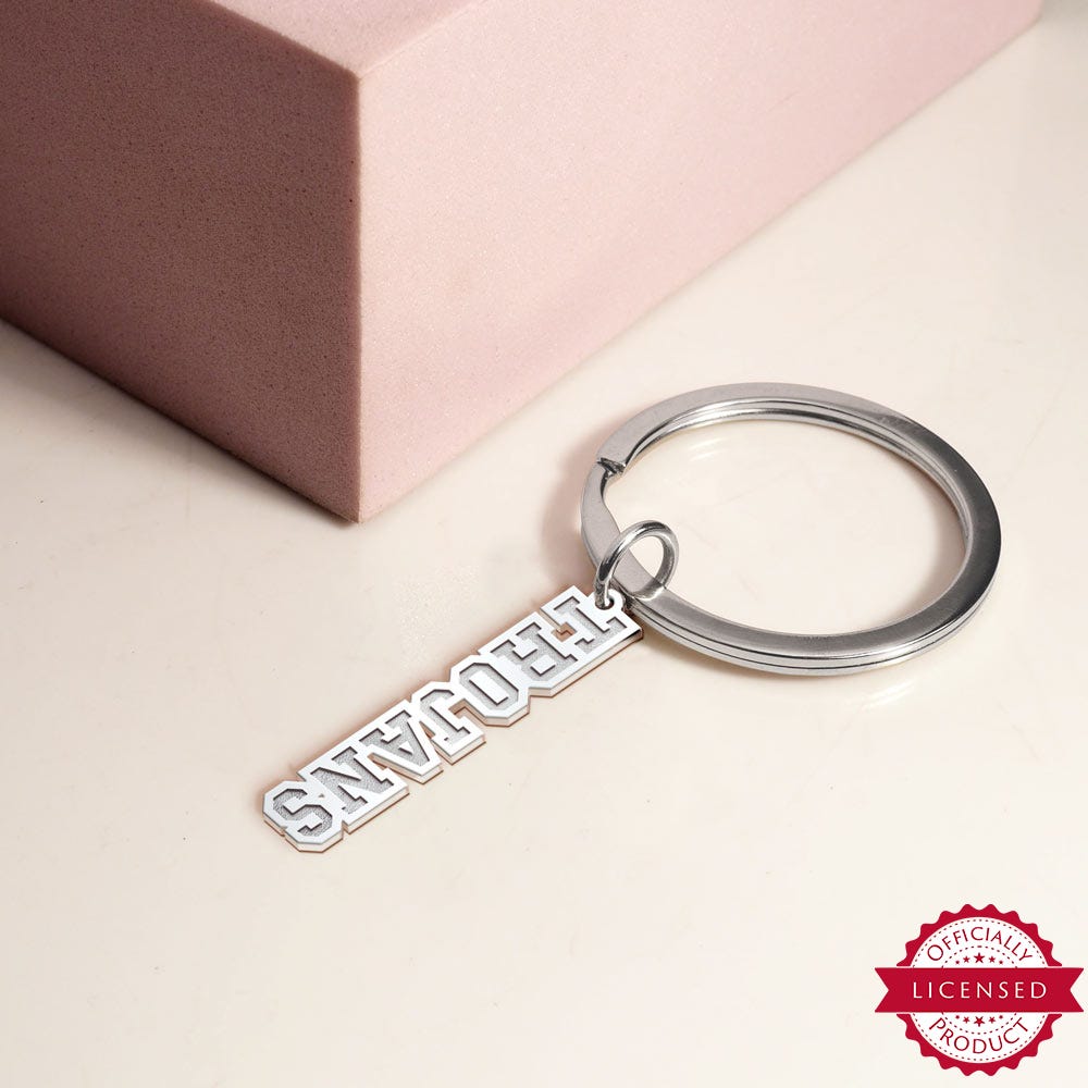 USC Block Trojans Key Chain