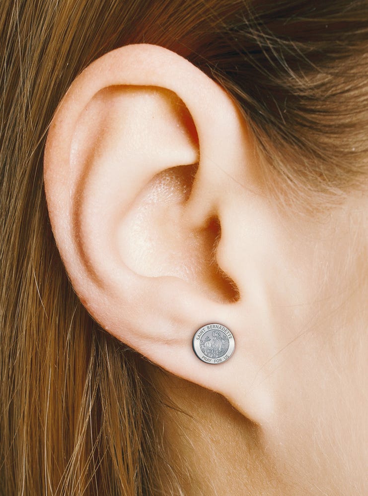 Pair of Saint Bernadette Earrings