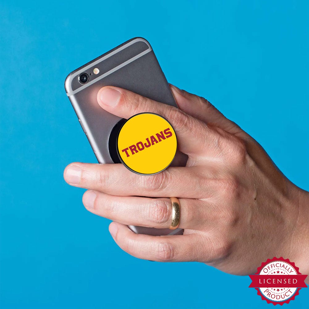 USC Block Trojans Phone Grip