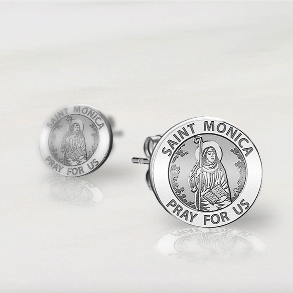 Pair of Saint Monica Earrings