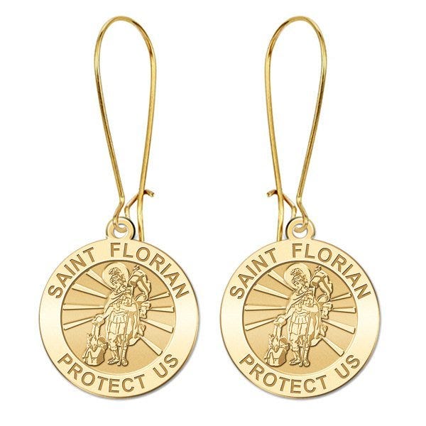 Saint Florian Earrings "EXCLUSIVE"