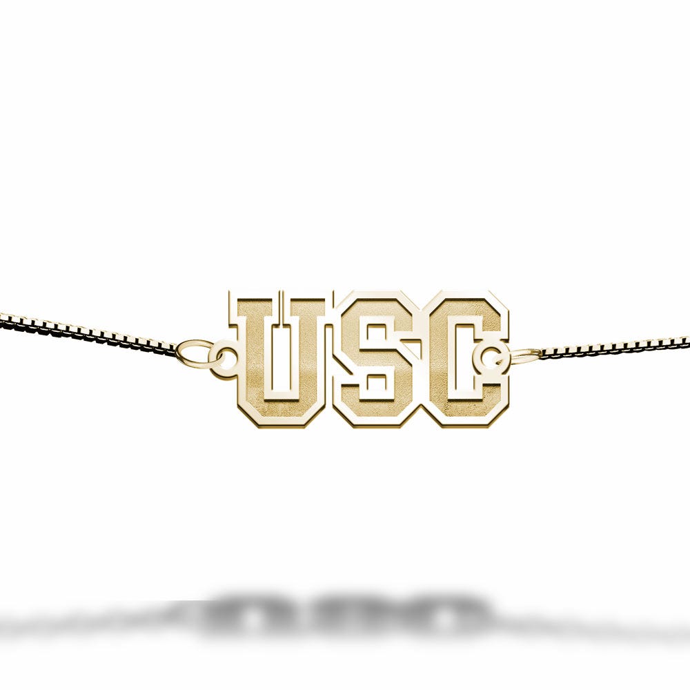 USC Block Bracelet