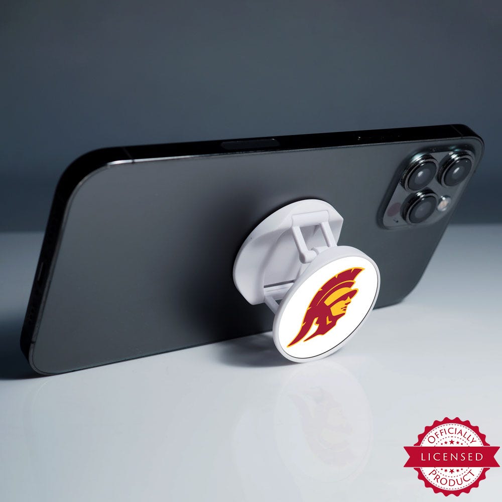 USC Trojan Head Phone Grip